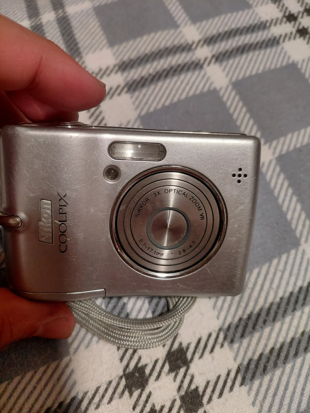 Nikon Silver COOLPIX Point-and-Shoot Digital Camera